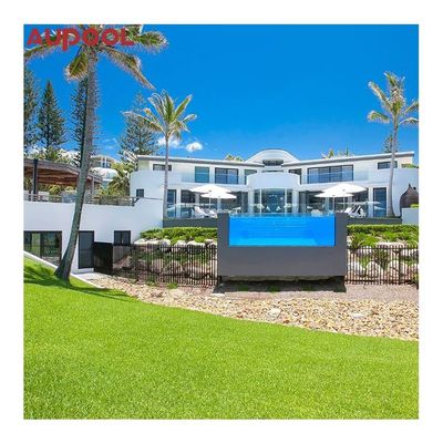 Custom Lucite Acrylic Prefabricated Integrated Swimming Pool for Private Residence