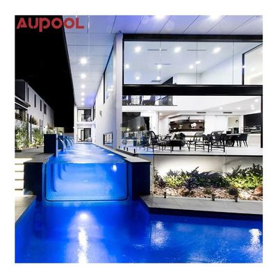 Modern Private Inground Prefabricated Shipping Rectangular Fiberglass Swimming Pool