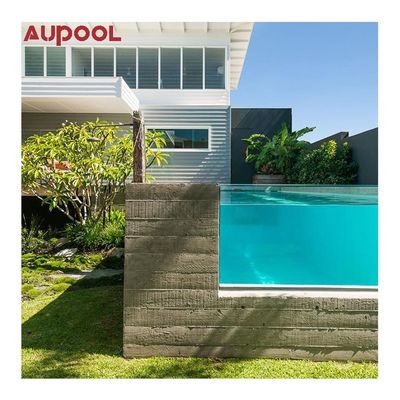 Modern Private Inground Prefabricated Shipping Rectangular Fiberglass Swimming Pool