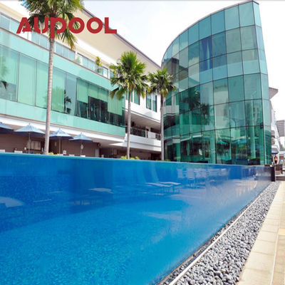 Private Above Ground Swimming Pool with Transparent Window and Clear Acrylic Sheet
