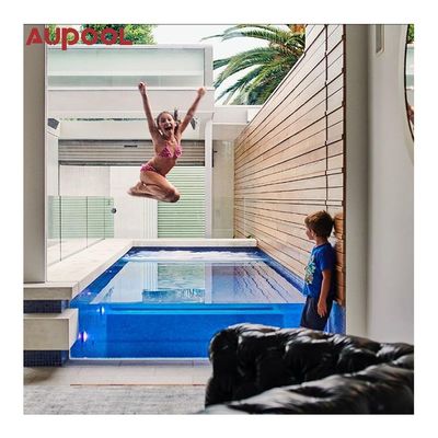 Salt Chlorinator and Underwater Light Prefabricated Container for Steel Swimming Pool