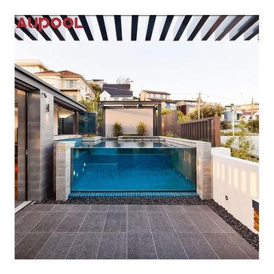 Salt Chlorinator and Underwater Light Prefabricated Container for Steel Swimming Pool
