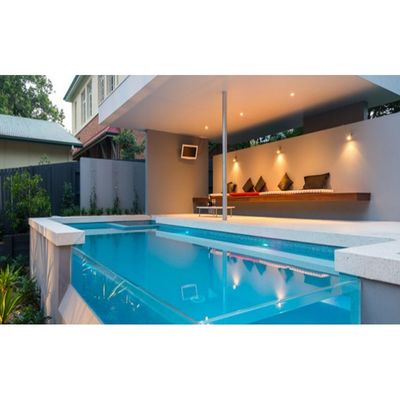 Outdoor Transparent Acrylic Swimming Pool with Style Design on Sale