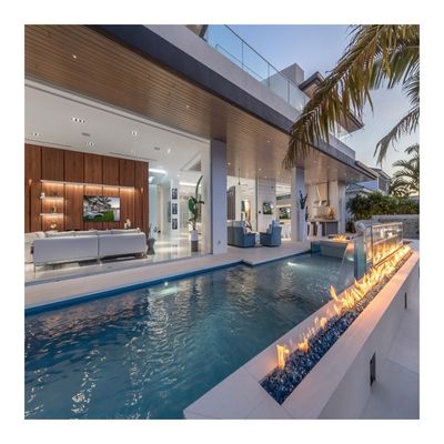 Outdoor Transparent Acrylic Swimming Pool with Style Design on Sale