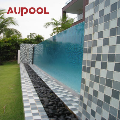 Clear Acrylic Swimming Pool Glass Walls 100mm Thick Pool Plexiglass Sheets