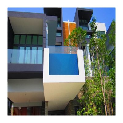 Easy Install Waterfall for Mini Acrylic Water Curtain in Swimming Pool Landscape