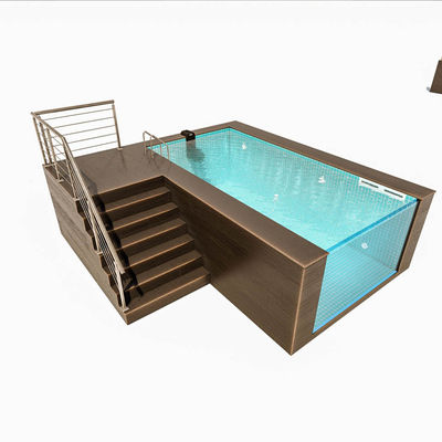 AP-2000 Prefabricated Pool for Above Ground Swimming in 20Ft 40Ft Shipping Container