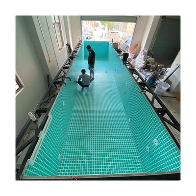 Hotel Backyard Prefabricated Swimming Pool with Custom Design and 1.2g/cm3 Density