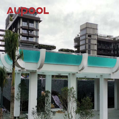 Clear Acrylic Sheet Panels in Thickness Range of 30-950mm for Pool and Aquarium Design
