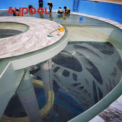 Clear Acrylic Sheet Panels in Thickness Range of 30-950mm for Pool and Aquarium Design