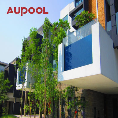 Acrylic Pool Outdoor or Indoor Mini Waterfall Fiberglass Above Ground Swimming Pool