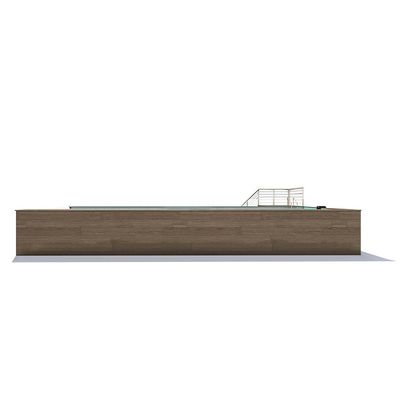 Lucite Acrylic Backyard Swimming Pool for Villa and Beach House Prefab Garden Houses