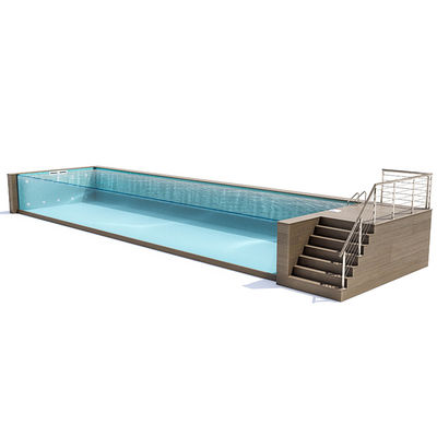 Luxury Prefabricated Swimming Pool with Modern Design and Lucite Acrylic Material