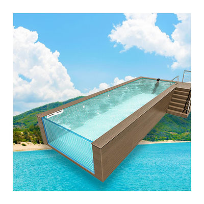 Density 1.2g/cm3 Swimming Pool Prefabricated for Villa and Beach House Garden House