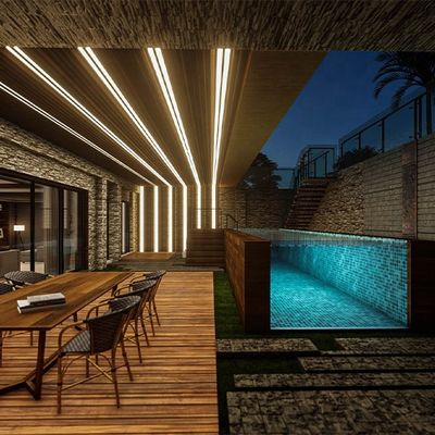 Density 1.2g/cm3 Swimming Pool Prefabricated for Villa and Beach House Garden House