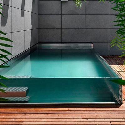 Technology Dry Thermostatic Polymerization Acrylic Swimming Pool Glass Piscines Panel