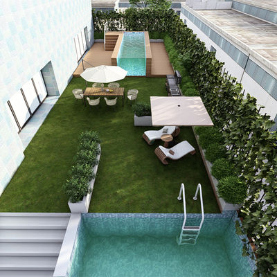 Backyard Pool Prefab Acrylic Swimming Pool for Villa Fiber Glass Above Ground Pools
