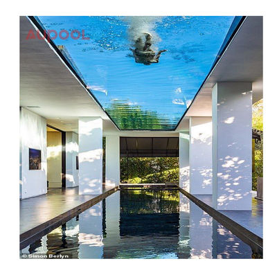Clear Acrylic Sheet Panels for Custom Outdoor Swimming Pool Applications