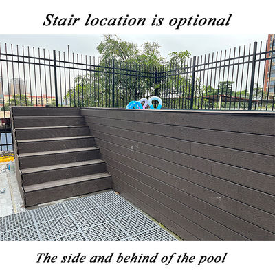 High Light Transmission Custom Color Prefab Acrylic Pool with Transparent Panel Window