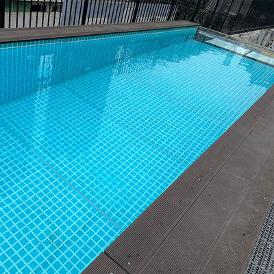 High Light Transmission Custom Color Prefab Acrylic Pool with Transparent Panel Window