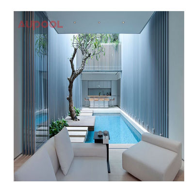 Clear Acrylic Sheet Panels for Custom Outdoor Swimming Pool Applications