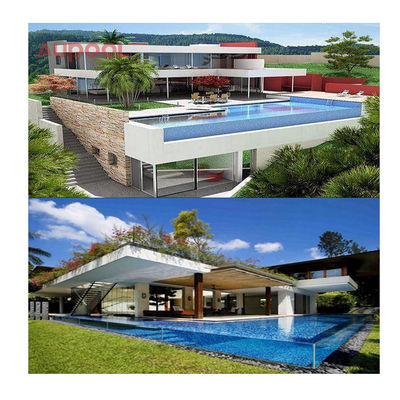 Customized Polished Wall Panels Plexiglass Thick Acrylic Swimming Pools for Outdoor