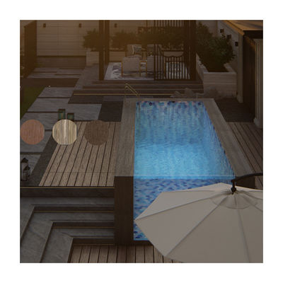 Prefab Swimming Pools Non-Yellowing Glass Panel Wall Window for Big Backyard Pool