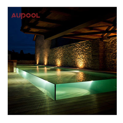 Customized Eco-friendly Acrylic Glass Clear Swimming Pool Board for Durable Function