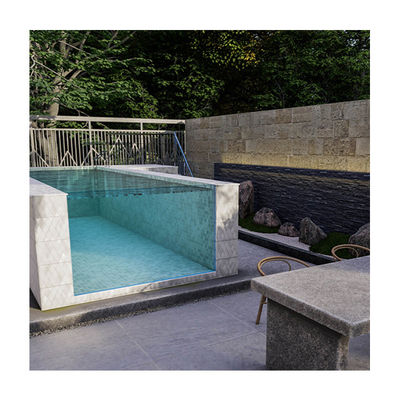 Easy Installation Acrylic Plexiglass Prefab Swimming Pool with Quick Assembly Advantage