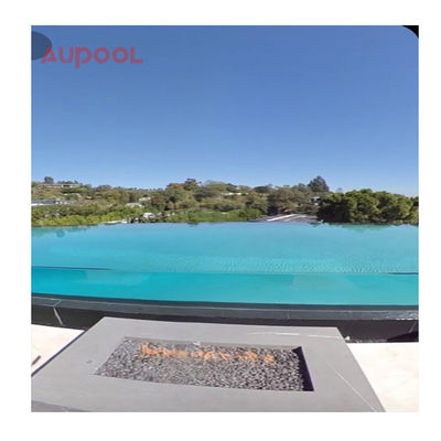 7.8M Rectangle Large Family Fiber Glass Spa Outdoor Infinity Fiberglass Swimming Pool