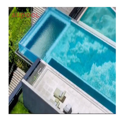 7.8M Rectangle Large Family Fiber Glass Spa Outdoor Infinity Fiberglass Swimming Pool