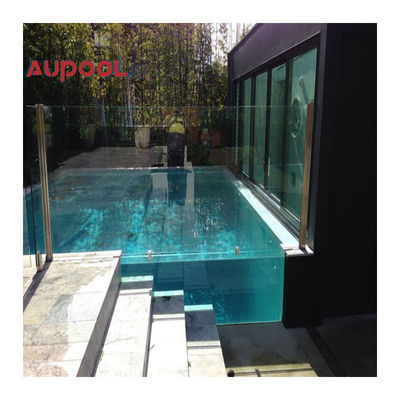 AUPOOL PMMA Lucite Glass Sheet for Acrylic Swimming Pool Transparent Plexi Glass Panel
