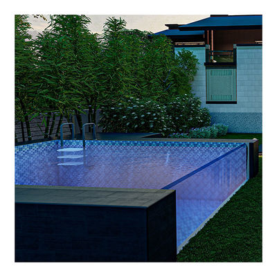 Hotel Prefab Swimming Pool with Fliter Pump and Accessories Outdoor Above Ground