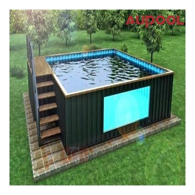 Outdoor Clear Fiberglass Acrylic Swimming Pool Small Backyard Inground Panels Sheet