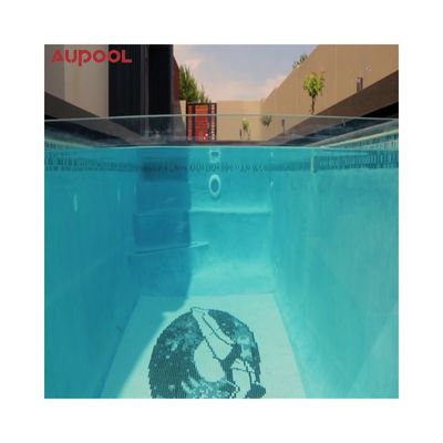 Backyard Swimming Pool Panel made of High Surface Hardness Lucite Acrylic Material