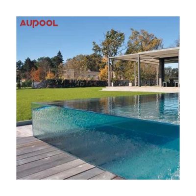 High Surface Hardness Acrylic Outside Swimming Pool with Super Thick Perspex Glass