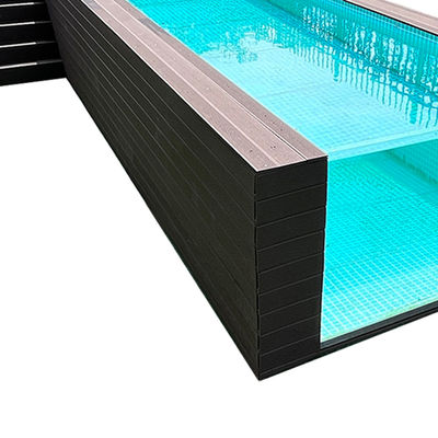 10 Working Day Lead Time Acrylic Mini Modular Pool Construction for Easy Installation