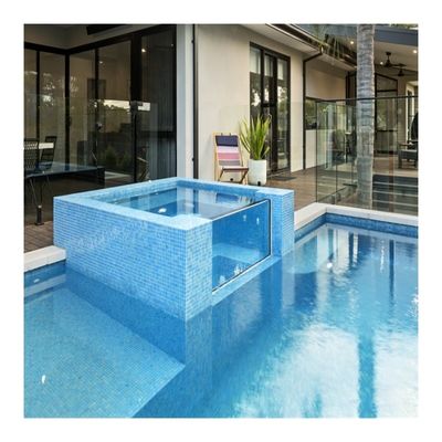 Acrylic Villa Pool 6ft Deep Balboa Controlled Rectangular Above Ground Swim Pool