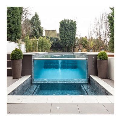Acrylic Villa Pool 6ft Deep Balboa Controlled Rectangular Above Ground Swim Pool