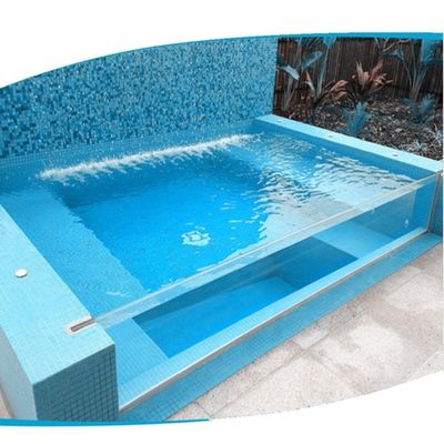 Diaphaneity High Light Transmission 93% Acrylic Aboveground 8m Swim Spa Swimming Pool