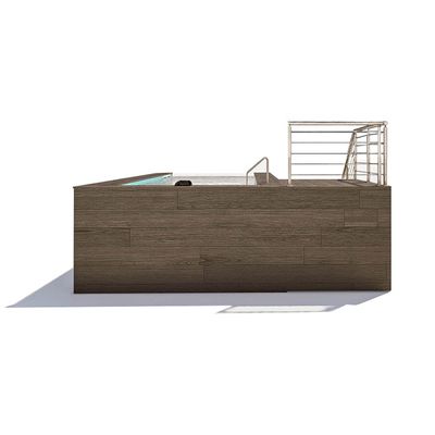 Moulding Glass Pools Above Ground Salt Chlorinator for Custom Outdoor Swimming Pools
