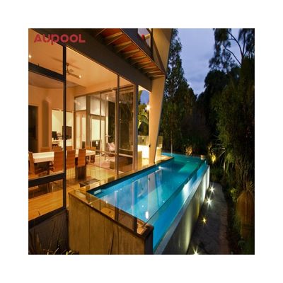 Glass Sliding Closet Door Custom Pool Acrylic Moulding with Transparent Frosted Panel