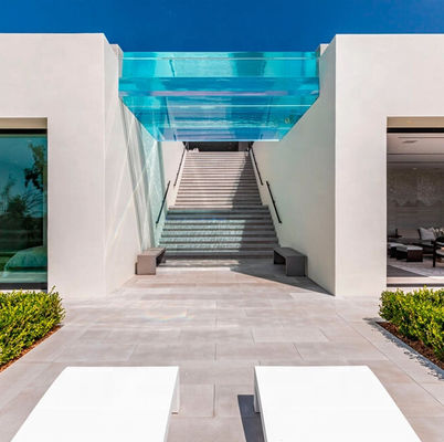 High Surface Hardness Custom Cast Clear Acrylic Perspex Moulding for Pool Plate Board