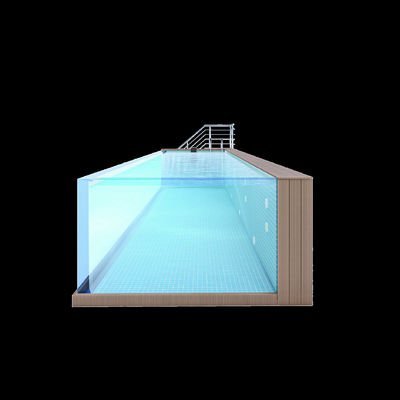 Acrylic Above Ground Frame Pool Water Purification System for Modular Swimming Pool
