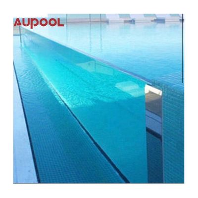 Cast Acrylic Panel Style 8M Long In-Ground Pool Large Portable Endless Swimming Pool