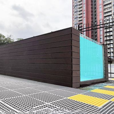 Clear Endless Modular Outdoor Above Ground Swimming Pool with Salt Chlorine Generator