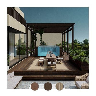 Transparent Custom Glass Wall Prefab Swimming Pool for Backyard Modular Pool Builders