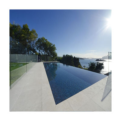 Acrylic Swimming Pool AUPOOL Garden Backyard Endless Long Swim Spa with Cover and Heater