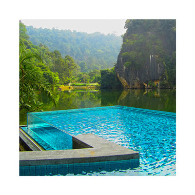 Acrylic PMMA Sheet for Swimming Pool High Transparency 93% 100% Virgin PMMA Imported