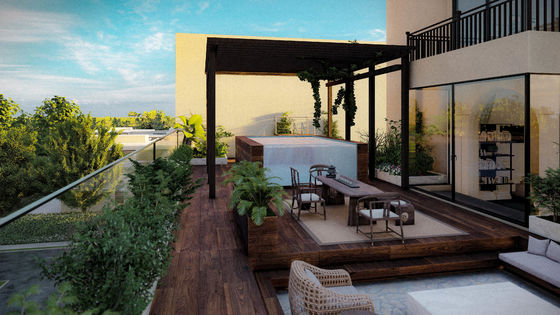 Transform Your Outdoor Space with AUPOOL's Clear Acrylic Panel Fiberglass Swimming Pool